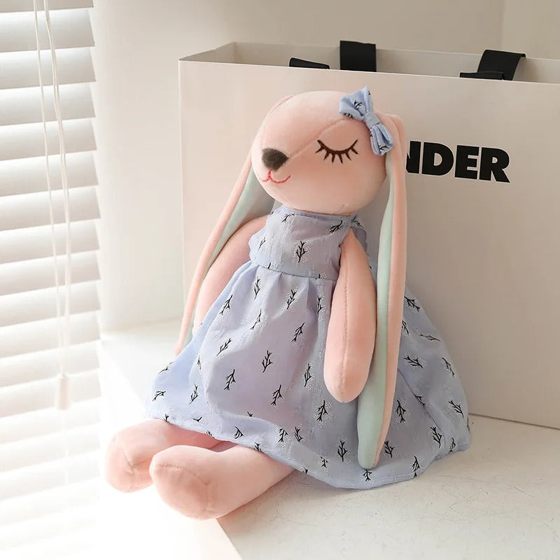 Doudou-lapin-fille-bebe-presentation-variante-bleue-douce