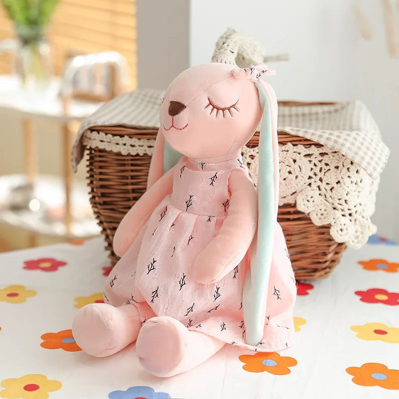 Doudou-lapin-fille-bebe-presentation-rose