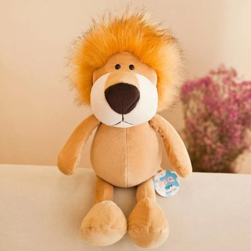 doudou-bebe-lion-presentation-fille-doux