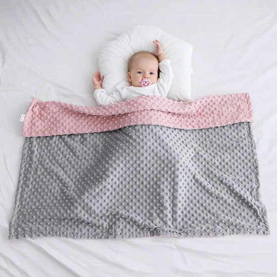 Couverture Bébé | Bicolore