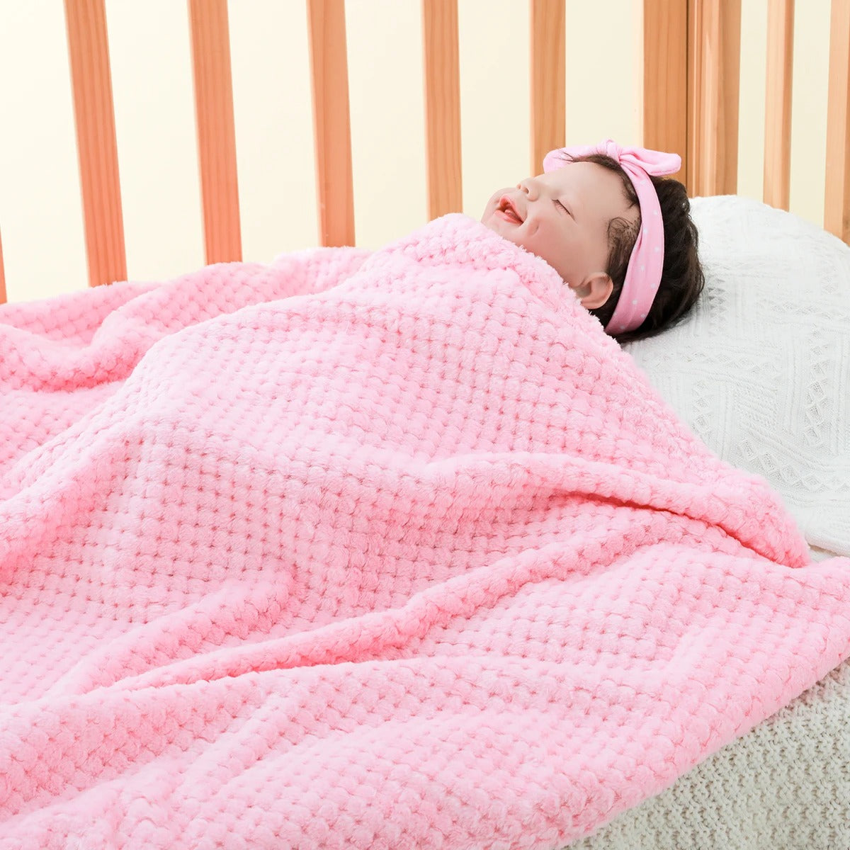 Couverture Bébé | Douceur Rose