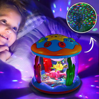 Veilleuse Bébé Projection Plafond | Océan