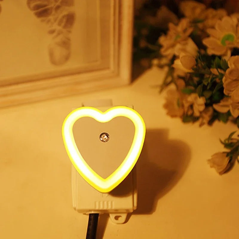 Veilleuse sur Prise | Coeur