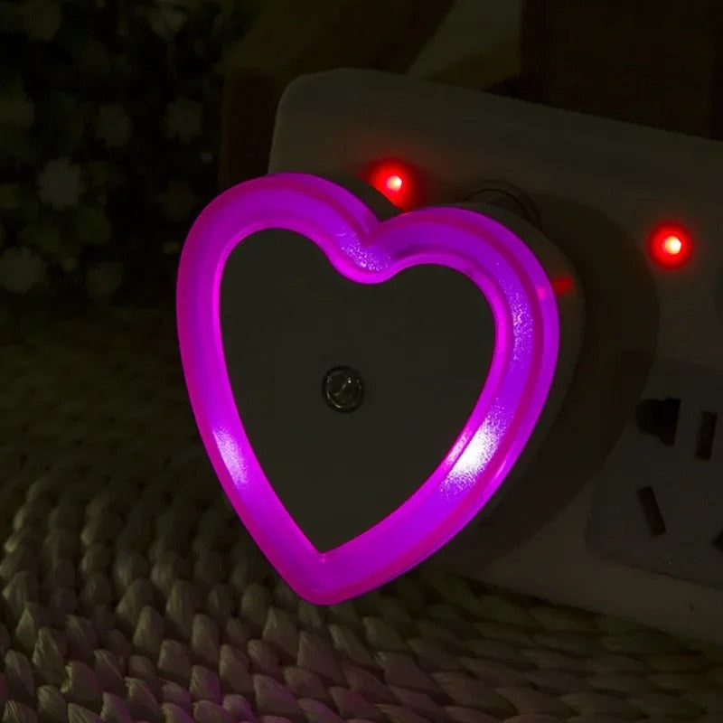 Veilleuse sur Prise | Coeur
